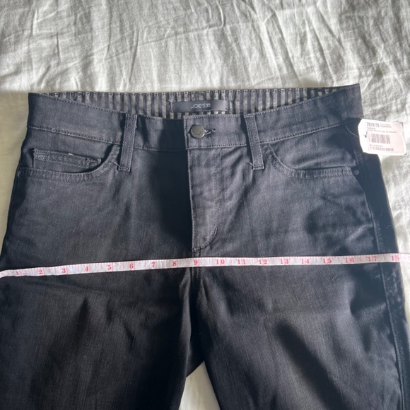 NWT Joe ‘s Jeans “the blondie” black cropped frayed hem size 28 - Picture 8 of 12